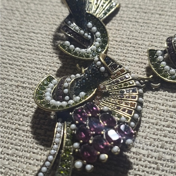 Authentic Heidi Daus Speechless Splendor Statement Multicolor Necklace - Picture 8 of 10